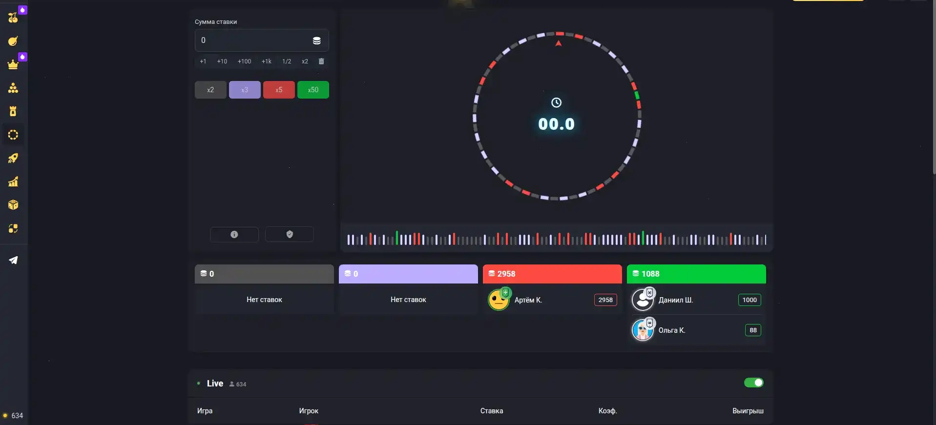 Интерфейс казино Тон Плей на компьютере и телефоне